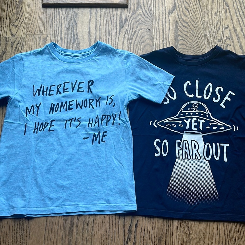 The Children’s Place boys graphics t-shirt size M (7-8) EUC